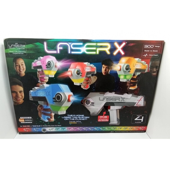 Laser X Games Laser X 4player Set Blaster To Blaster Poshmark